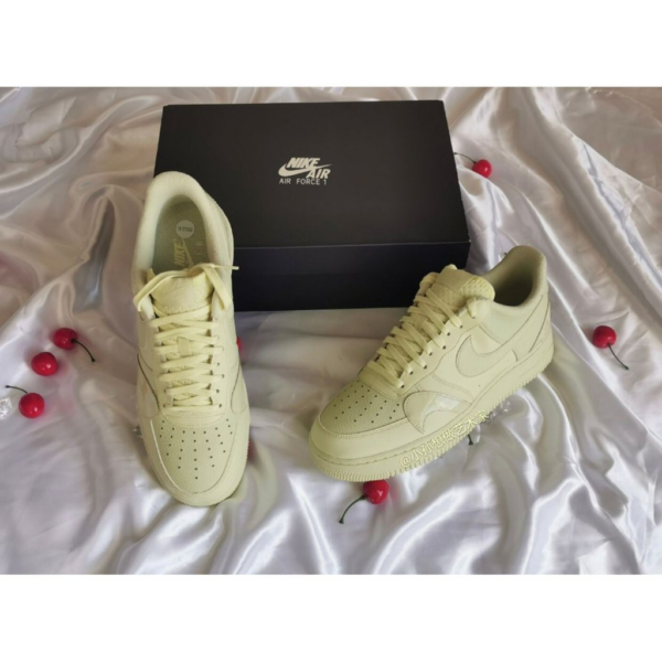 Giày Nike Air Force 1 Low 'Misplaced Swoosh Pale Yellow' CK7214-700 - Ảnh 3