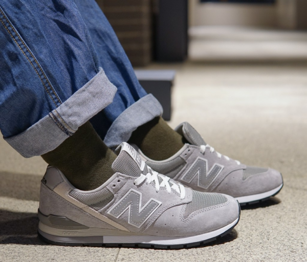 Giày New Balance 996 'Grey Silver' CM996BG - Ảnh 7