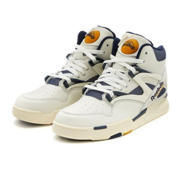 Giày Reebok Pump Omni Zone 2 'Chalk Vector Navy' GY5301 - Ảnh 2