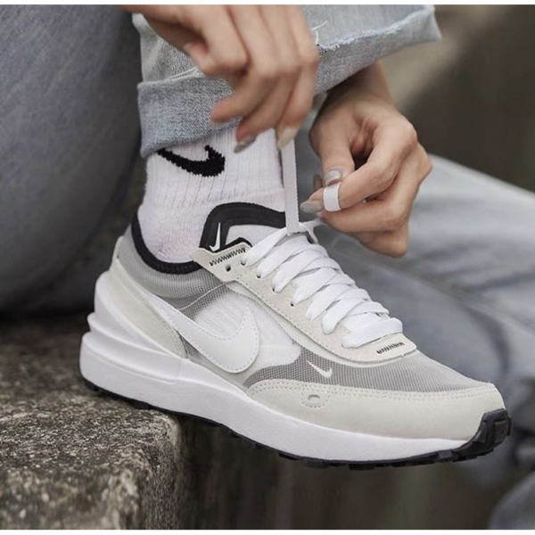 Giày Nike Waffle One GS 'Summit White' DC0481-100 - Ảnh 5