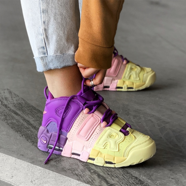 Giày Nike Air More Uptempo GS 'Lucky Charms' AV8237-800 - Ảnh 2