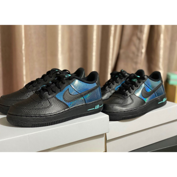 Giày Nike Air Force 1 Low GS SE 'Snakeskin' CI3910-001 - Ảnh 5
