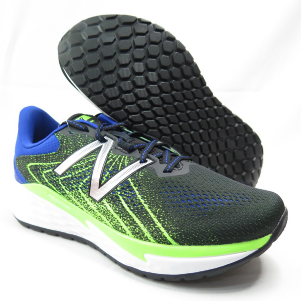 Giày New Balance Fresh Foam Evare 4E Wide 'Black Green' MVARECL1-4E - Ảnh 5