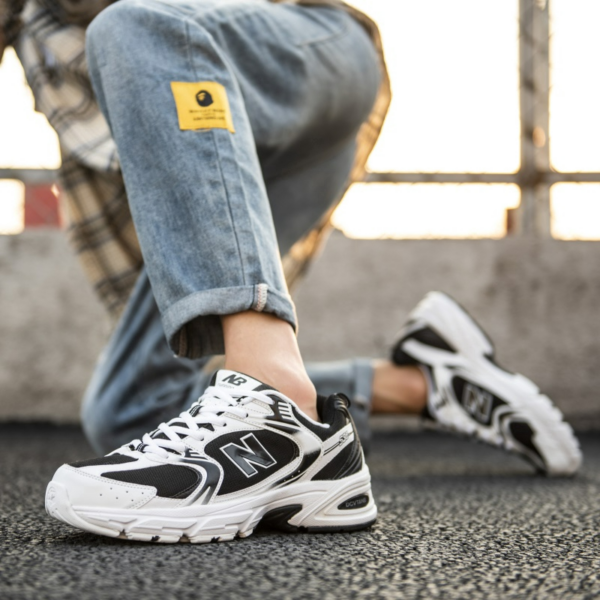 Giày New Balance 530v2 Retro 'Black White' MR530SJ - Ảnh 3