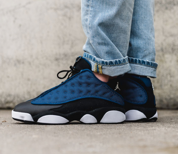 Giày Nike Air Jordan 13 Retro Low GS 'Brave Blue' 2017 310811-407 - Ảnh 4