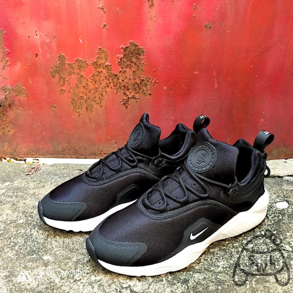 Giày Nike Wmns Air Huarache City Move 'Black White' AO3172-001 - Ảnh 3