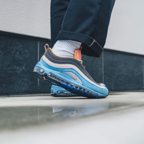 Giày Nike Air Max 97 'Corduroy Pack Blue' CQ7512-462 - Ảnh 4