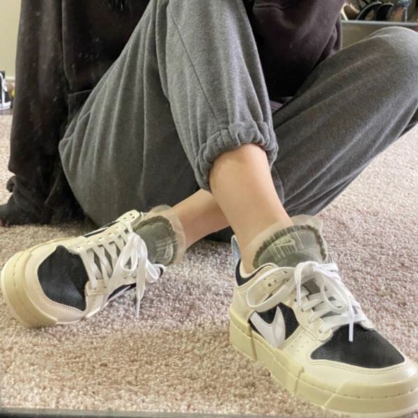 Giày Nike Wmns Dunk Low Disrupt 'Ivory Black' DD6620-001 - Ảnh 2