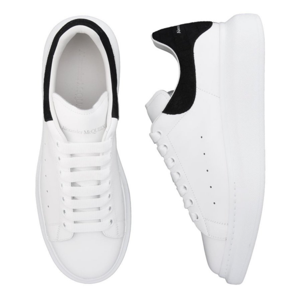 Giày Alexander McQueen Oversized Sneaker 'White Black' 625162-WHZ4K-9061 - Ảnh 2