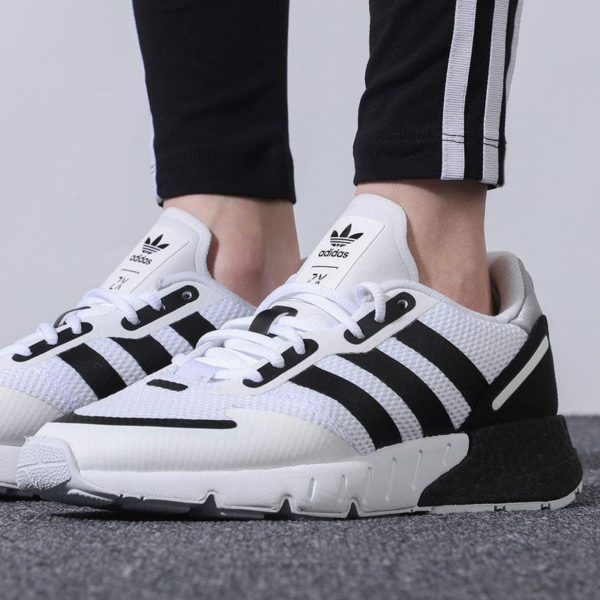 Giày Adidas ZX 1K Boost 'White Black' FX6510 - Ảnh 3
