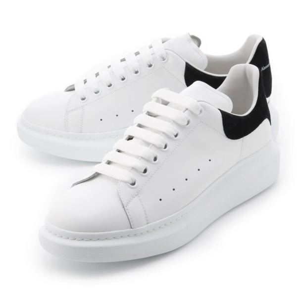Giày Alexander McQueen Oversized Sneaker 'White Black' 625162-WHZ4K-9061 - Ảnh 3
