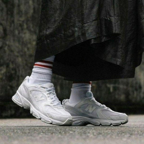Giày New Balance 530 Retro 'White Silver'  MR530FW1 - Ảnh 4