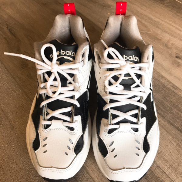 Giày New Balance Wmns 608 Wide 'White Black' WX608RB1D - Ảnh 5