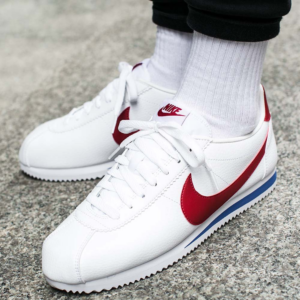 Alternative view of Giày Nike Classic Cortez Leather 'Forrest Gump' 749571-154