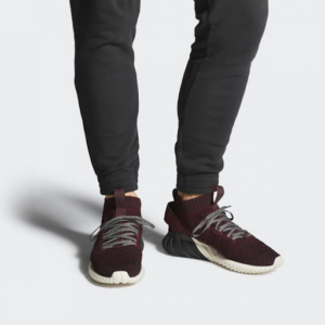 Alternative view of Giày Adidas Tubular Doom Sock Primeknit 'Maroon' CQ0944