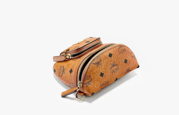 Túi MCM Klassik Crossbody In Visetos Cognac MMRBSKC08CO001 - Ảnh 3