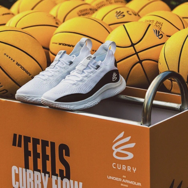 Giày Under Armour Curry Flow 8 'Zen Flow' 3023085-103 - Ảnh 10