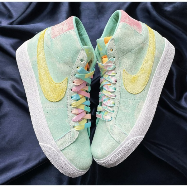 Giày Nike Zoom Blazer Mid Premium SB 'Light Dew Zitron' DA1839-300 - Ảnh 11