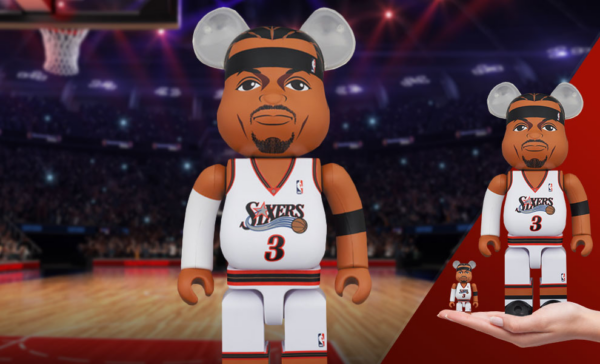 Mô Hình Bearbrick Allen Iverson (Philadelphia 76ers) - Ảnh 3