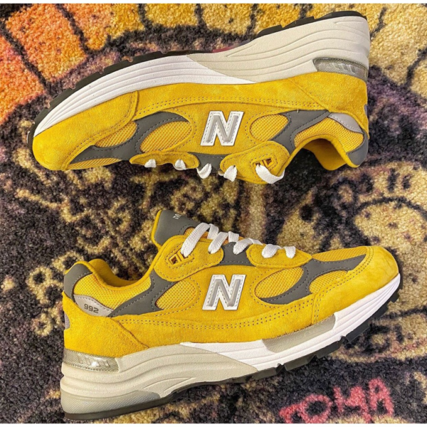 Giày New Balance 992 'Gold Cream' M992BB - Ảnh 4