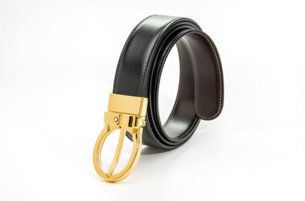 Dây Lưng Montblanc Classic Reversible Leather Belt 38579 - Ảnh 4