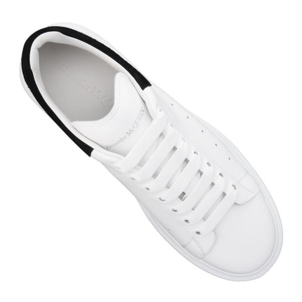 Giày Alexander McQueen Oversized Sneaker 'White Black' 625162-WHZ4K-9061 - Ảnh 4