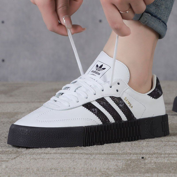 Giày Adidas Originals Wmns Sambarose 'White' FV0784 - Ảnh 4