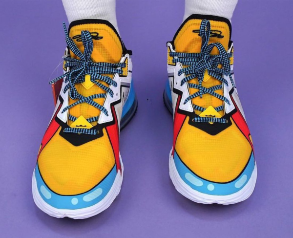 Giày Nike LeBron 18 Low 'Stewie Griffin' CV7562-104 - Ảnh 2