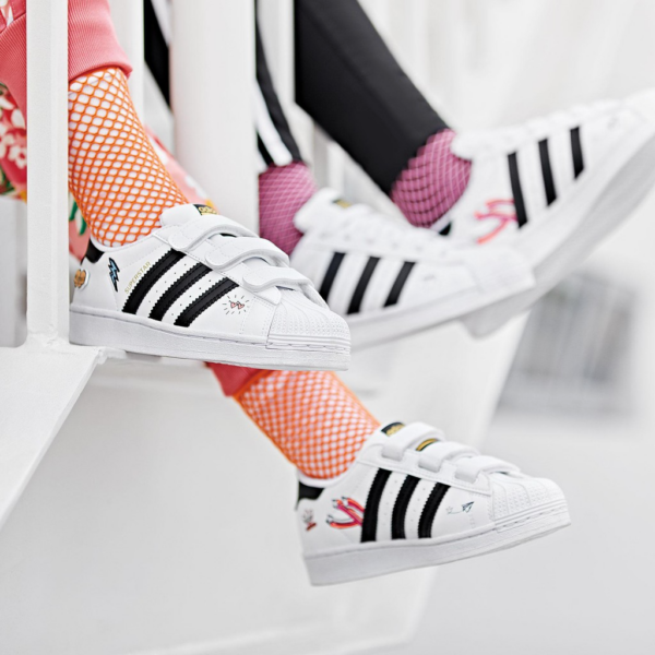 Giày Adidas Superstar J 'Girls Rule White' FX5202 - Ảnh 5