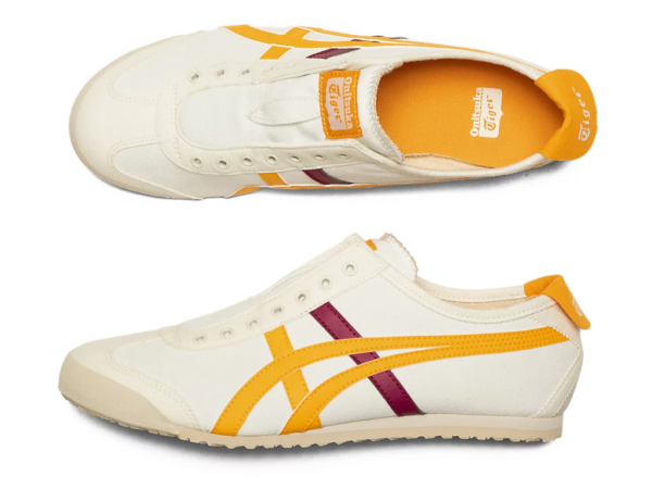 Giày Onitsuka Tiger Mexico 66 Slip-On 'Cream Citrus' 1183A360-114 - Ảnh 4