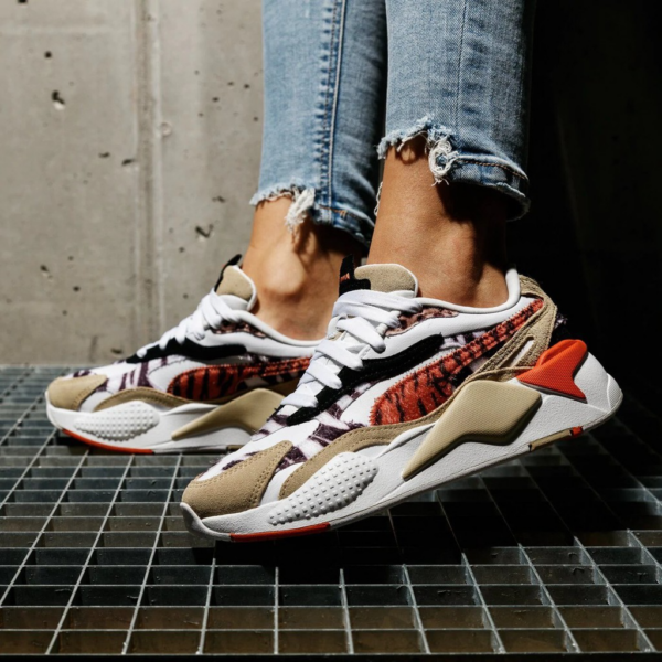 Giày Puma Wmns RS-X3 'Wildcats Phale Khaki White' 373953-01 - Ảnh 2