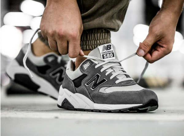 Giày New Balance 580 'Grey Navy' CMT580CA - Ảnh 4