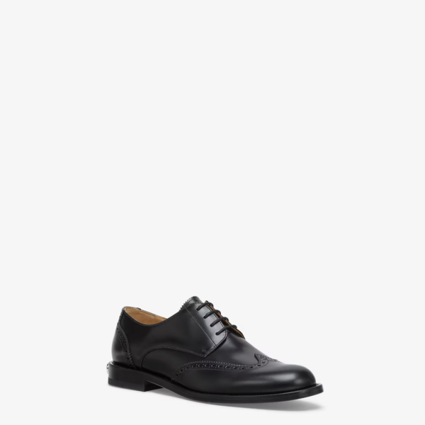 Giày Fendi Lace Ups 'Black' 7L156069FF0QA1 - Ảnh 3