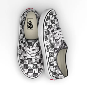 Alternative view of Giày Vans Doodle Checkerboard Authentic VN0A5KS96U6