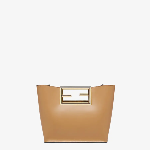Túi Fendi Way Small Leather Bag 'Beige' 8BS054-AAIW-F15KR - Ảnh 2