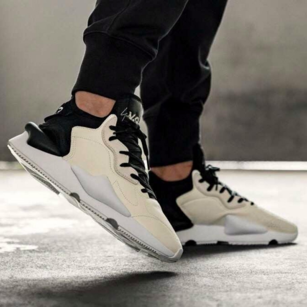 Giày Adidas Y-3 Kaiwa 'White Black' EF2546 - Ảnh 2