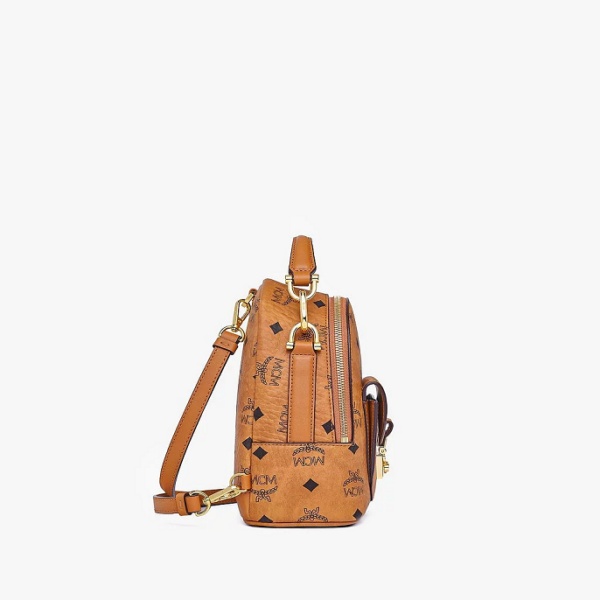 Túi MCM Patricia Backpack Visetos Cognac MWKBSPA01CO001 - Ảnh 4