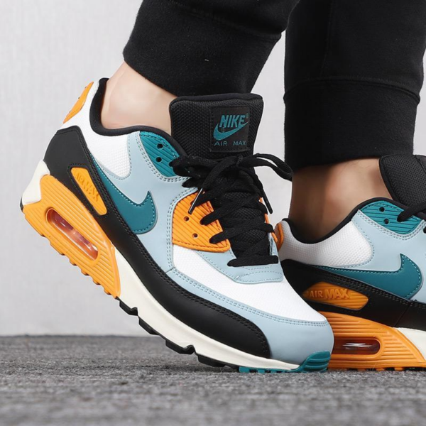 Giày Nike Air Max 90 Essential 'Blue Gold' AJ1285-110 - Ảnh 2