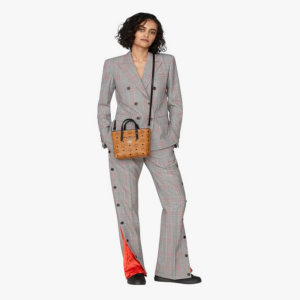 Alternative view of Túi MCM Anya Shopper Visetos Cognac Black MWP9AVI78CO001