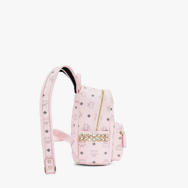 Túi MCM Stark Backpack Visetos 'Pink' MMK6SVE41QH001 - Ảnh 4