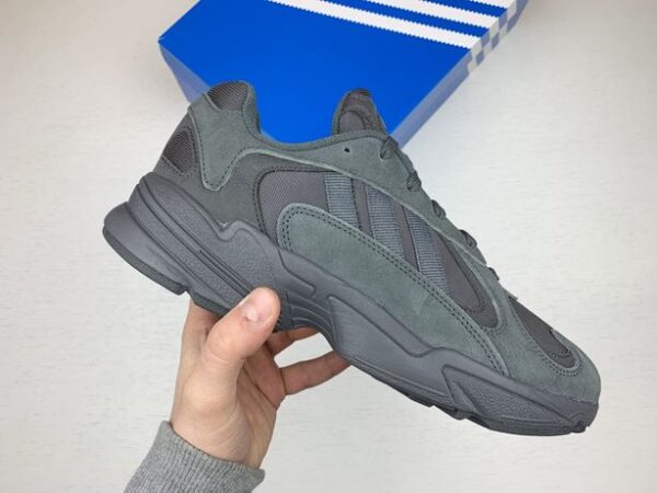 Giày Adidas Yung 1 'Triple Grey' EF2673 - Ảnh 5