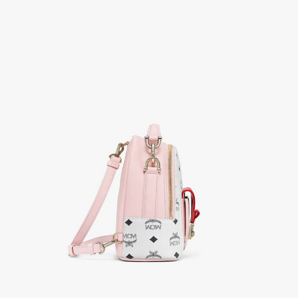 Túi MCM Patricia Backpack in Visetos Leather Block MWKBSPA02QH001 - Ảnh 2