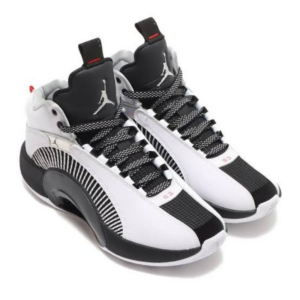 Alternative view of Giày Nike Air Jordan 35 Low GS ‘Black White Red’ CQ9433-101