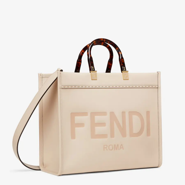 Túi Fendi Sunshine Medium Leather Shopper 'Pink' 8BH386-ABVL-F1BA9 - Ảnh 2