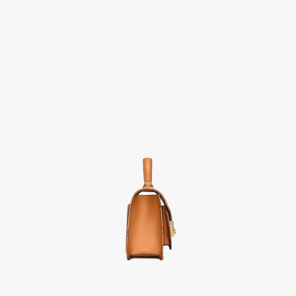 Túi MCM Patricia Satchel Visetos Cognac MWE8APA69CO001 - Ảnh 4