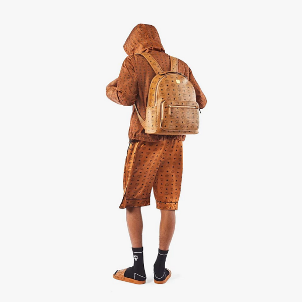 Túi MCM Stark Backpack in Visetos MMK8AVE83CO001 - Ảnh 2