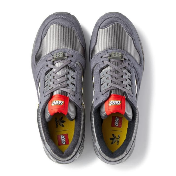 Giày Adidas LEGO x ZX 8000 'Color Pack Ash' FY7080 - Ảnh 5