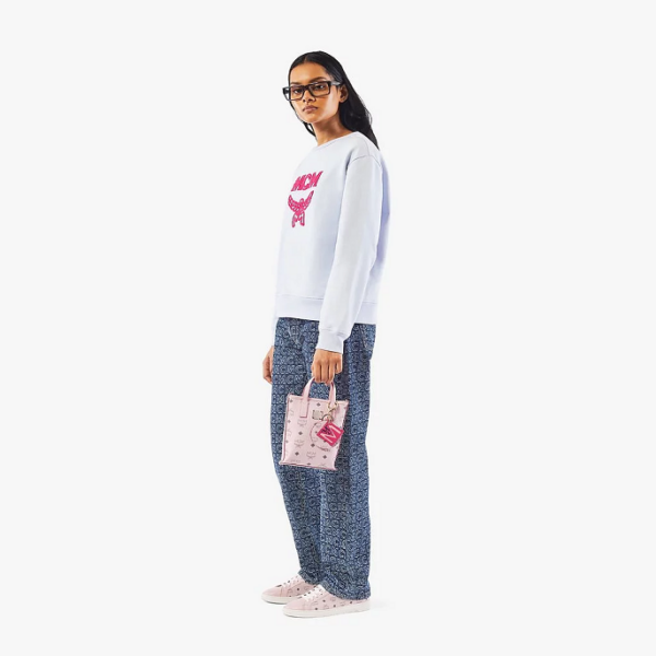Túi MCM Essential Crossbody Bag Visetos Pink MWRAASE03QH001 - Ảnh 2