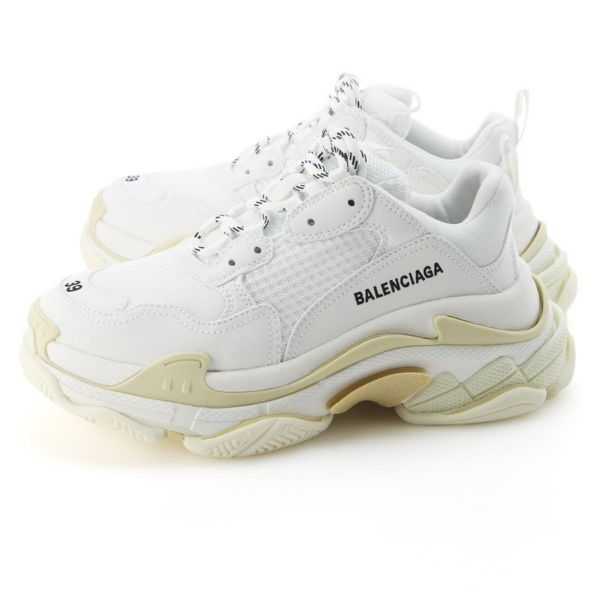 Giày Balenciaga Triple S Sneaker 'White Tan' 2020 534217-W2CA1-9000 - Ảnh 4