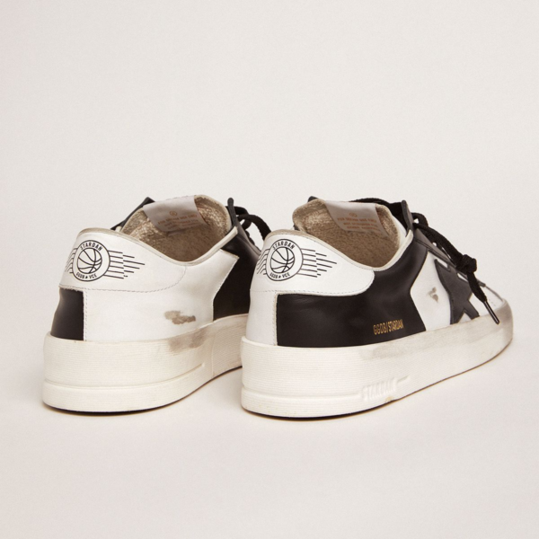 Giày Golden Goose Stardan 'White Black' GMF00128-F002186-10283 - Ảnh 3
